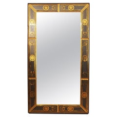 Bruber Italian Neoclassical Style Etched & Gilded Venetian Mirror