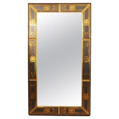 Bruber Italian Neoclassical Style Etched 
Gilded Venetian Mirror