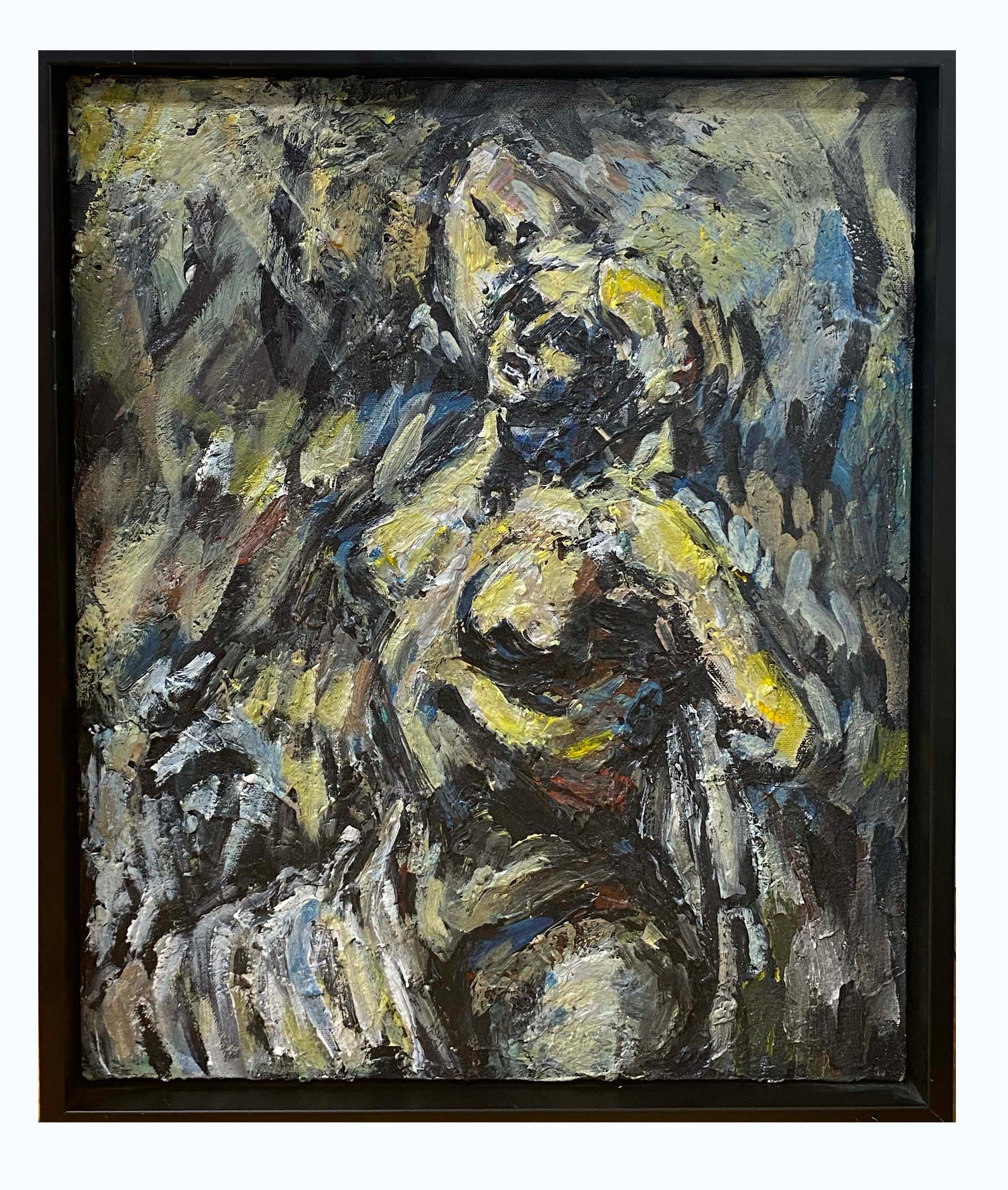 Portrait Painting Bruce Adams -  Peinture à l'huile / Photoréalisme / Art figuratif / Figurine humaine / Musée