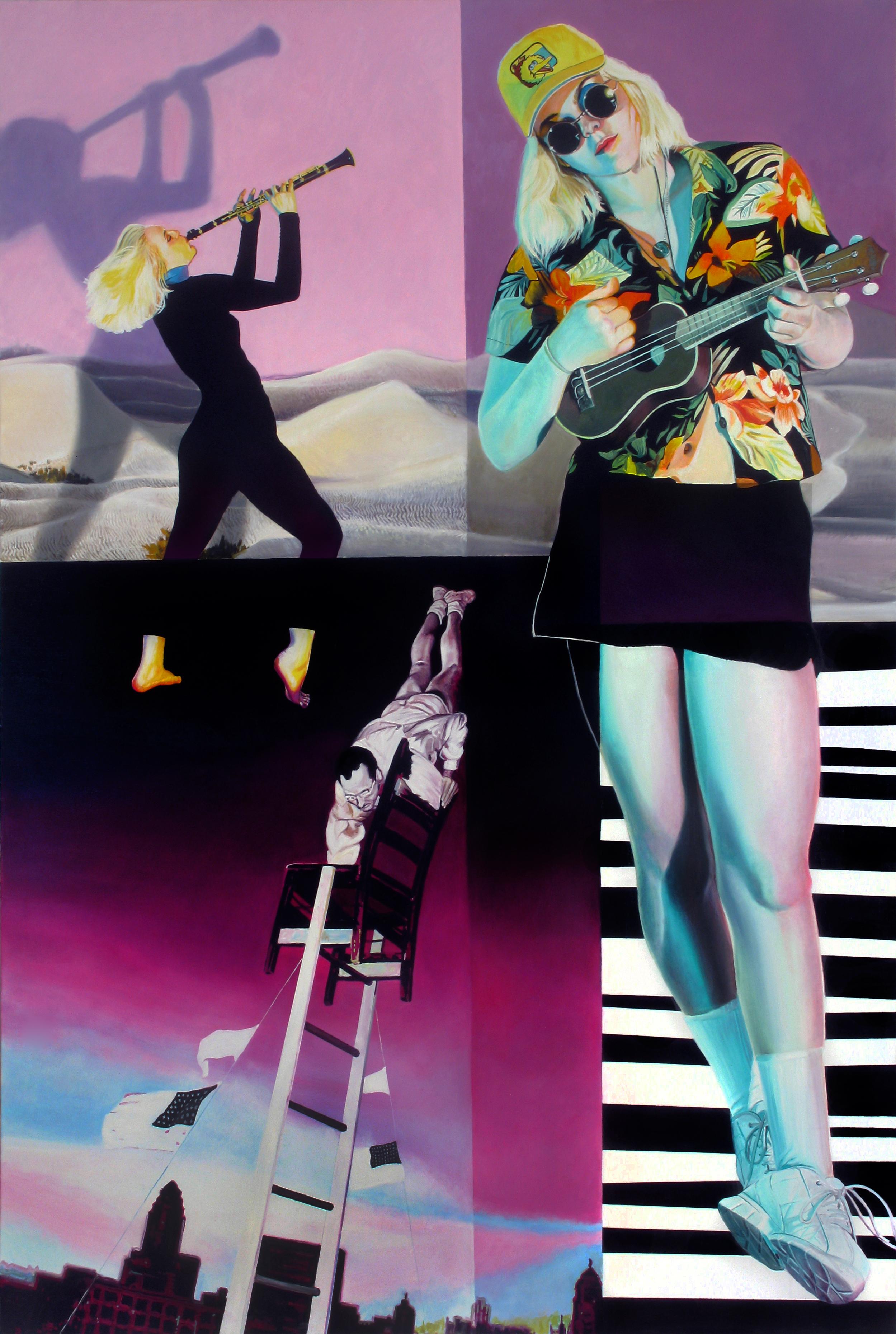 Pintura al Óleo / Fotorrealismo / Arte Figurativo / Figura Humana /Museo
