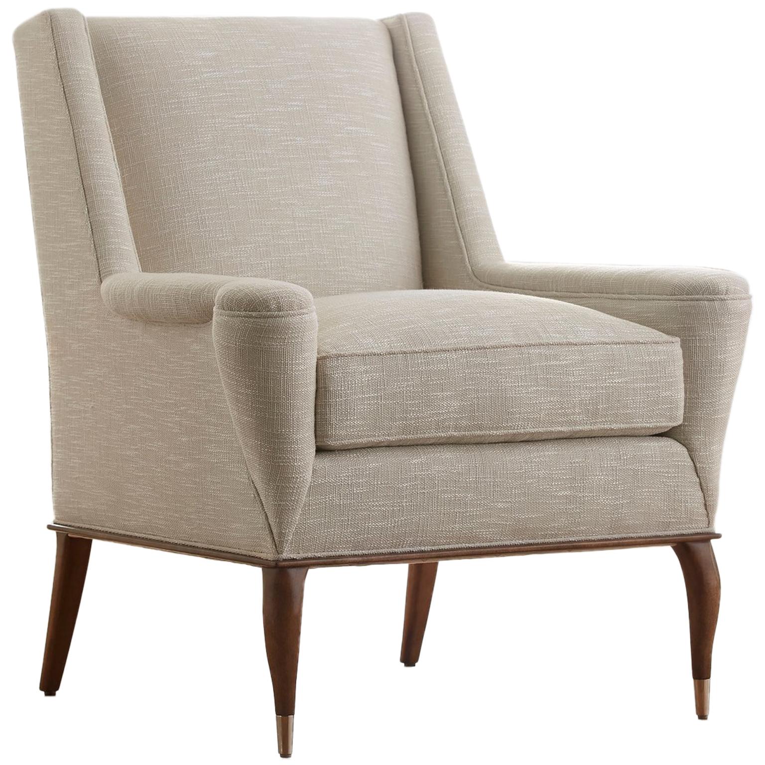 Bruce Andrews Design Handcrafted American Made Armchair For Sale