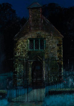 Bruce Barnden (1925-2009) - 20th Century Oil, Chapel at Night