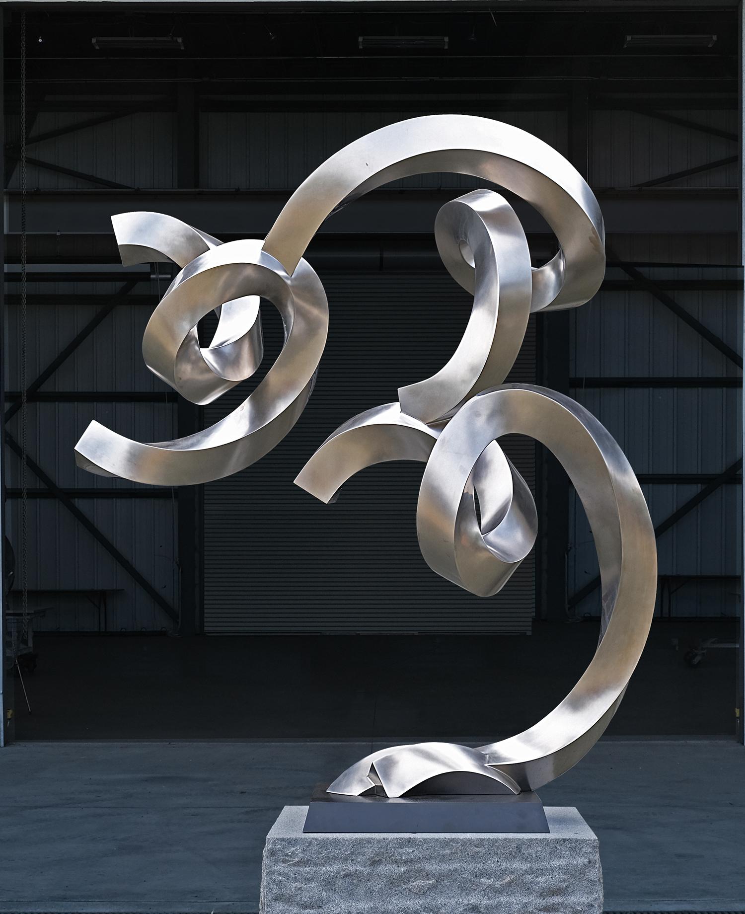 Bruce Beasley Abstract Sculpture - Aeolis 11 M B