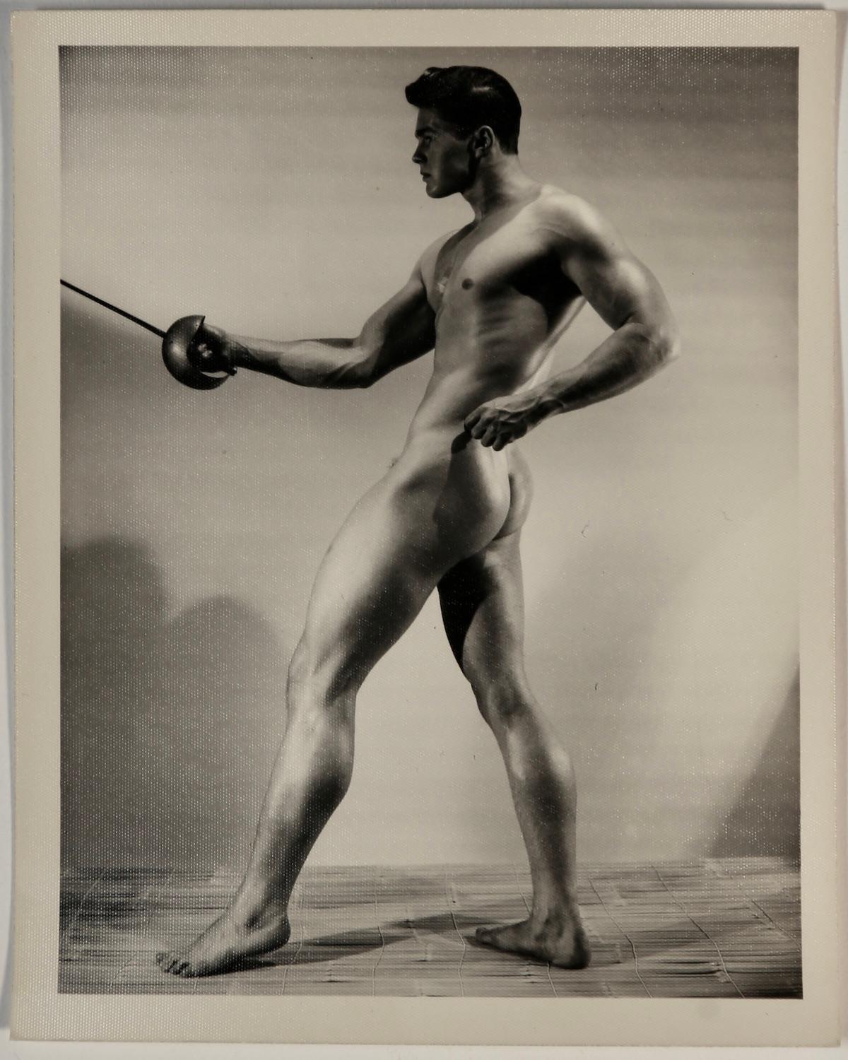 Bruce Bellas Vintage 1950er Jahre Foto-Set aus 5 männlichen Physique-Modellen, Bob McKim (Nachkriegszeit), Photograph, von Bruce Bellas / Bruce of Los Angeles