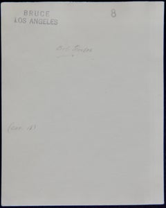 BRUCE BELLAS Vintage 1950s Photo of Male Physique Model BOB FORBES