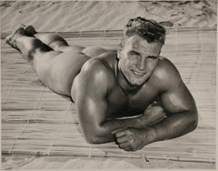 BRUCE BELLAS Vintage 1950s Photo of Male Physique Model ROBERT KENDALL