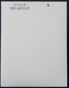 Bruce Bellas Vintage 1950s Photo Set of Male Physique model Bert Elliott