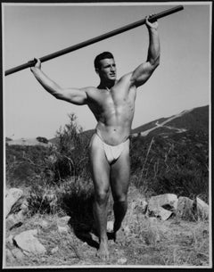 Bruce Bellas Conjunto de fotos vintage de los años 50 del modelo masculino Bob McCune