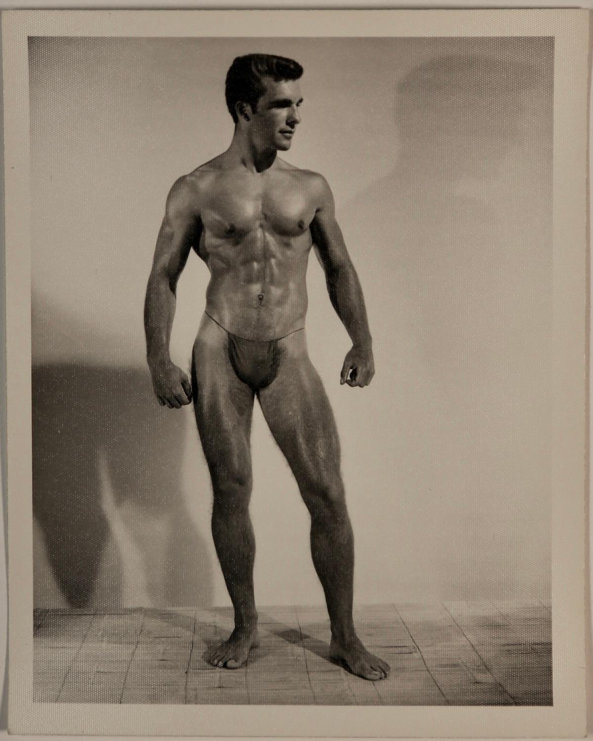 Bruce Bellas Vintage 1950s Photo Set of 6 Male Physique model Robert Weitknect - Photograph by Bruce Bellas / Bruce of Los Angeles