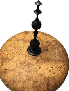 Bruce Bernson Lidded Vessel with Finial Dated 1989