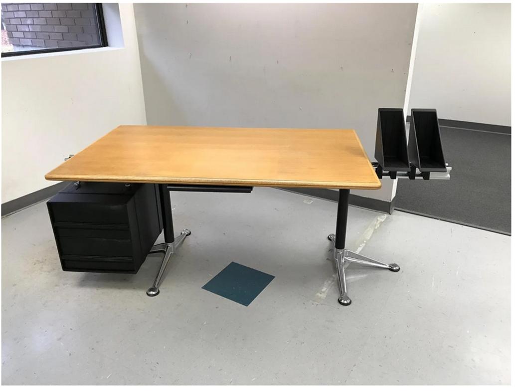 American Bruce Burdick Desk for Herman Miller For Sale