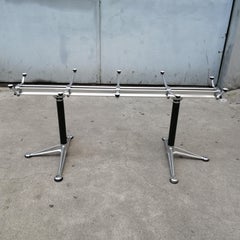 Bruce Burdick Herman Miller Aluminium-Ess-/Konferenztisch