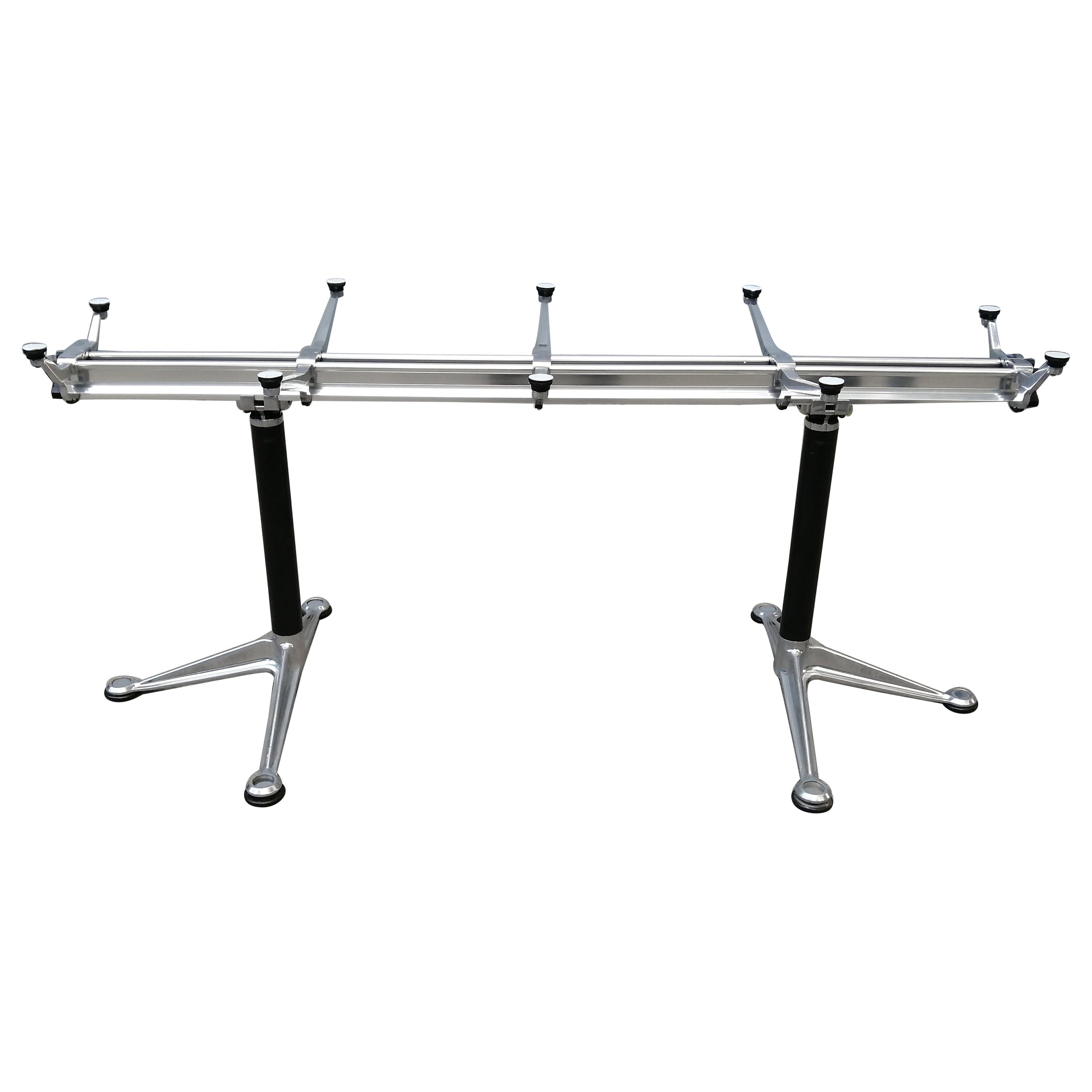 Bruce Burdick Herman Miller Aluminum Dining / Conference Table