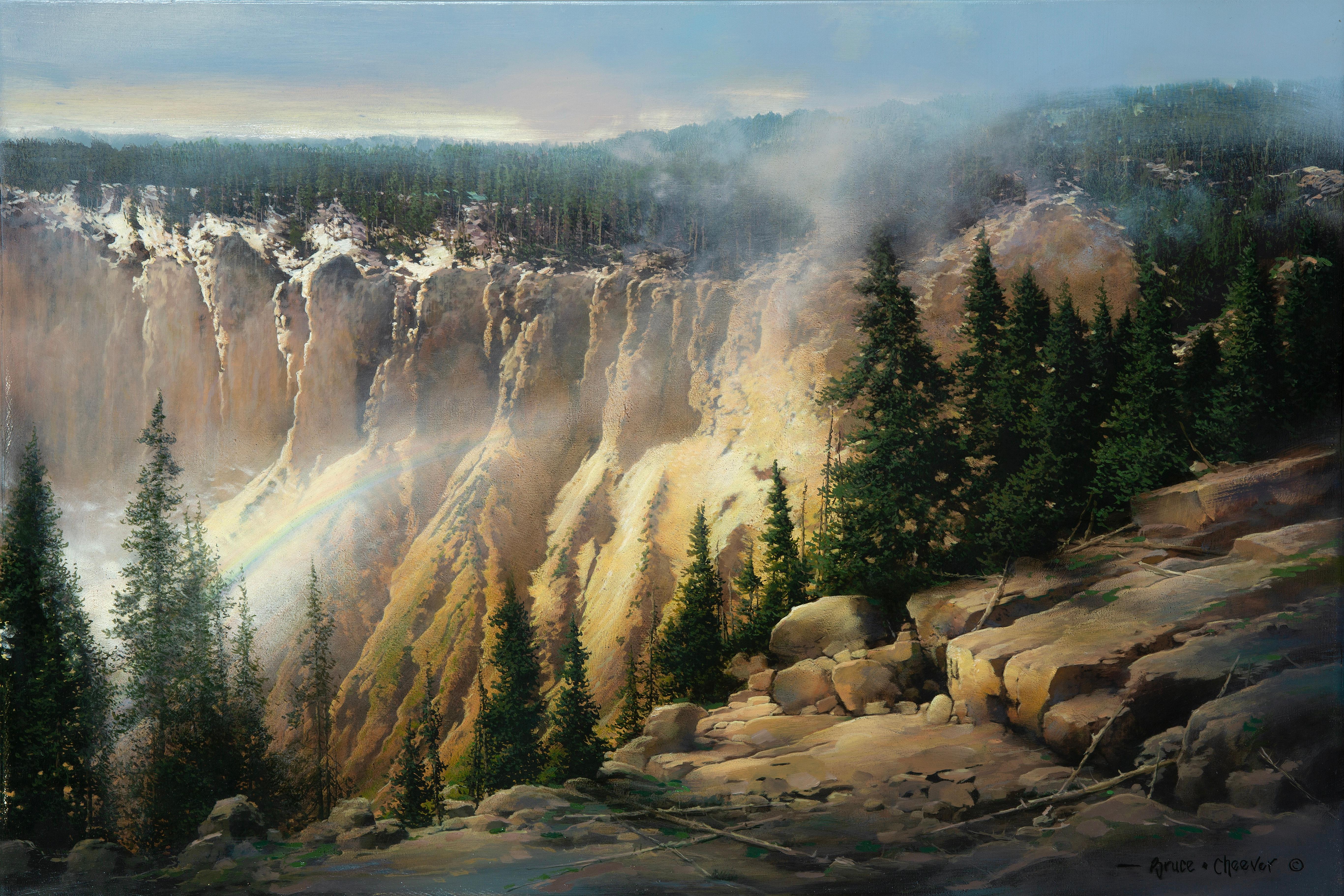 Der Nebel des Yellowstone