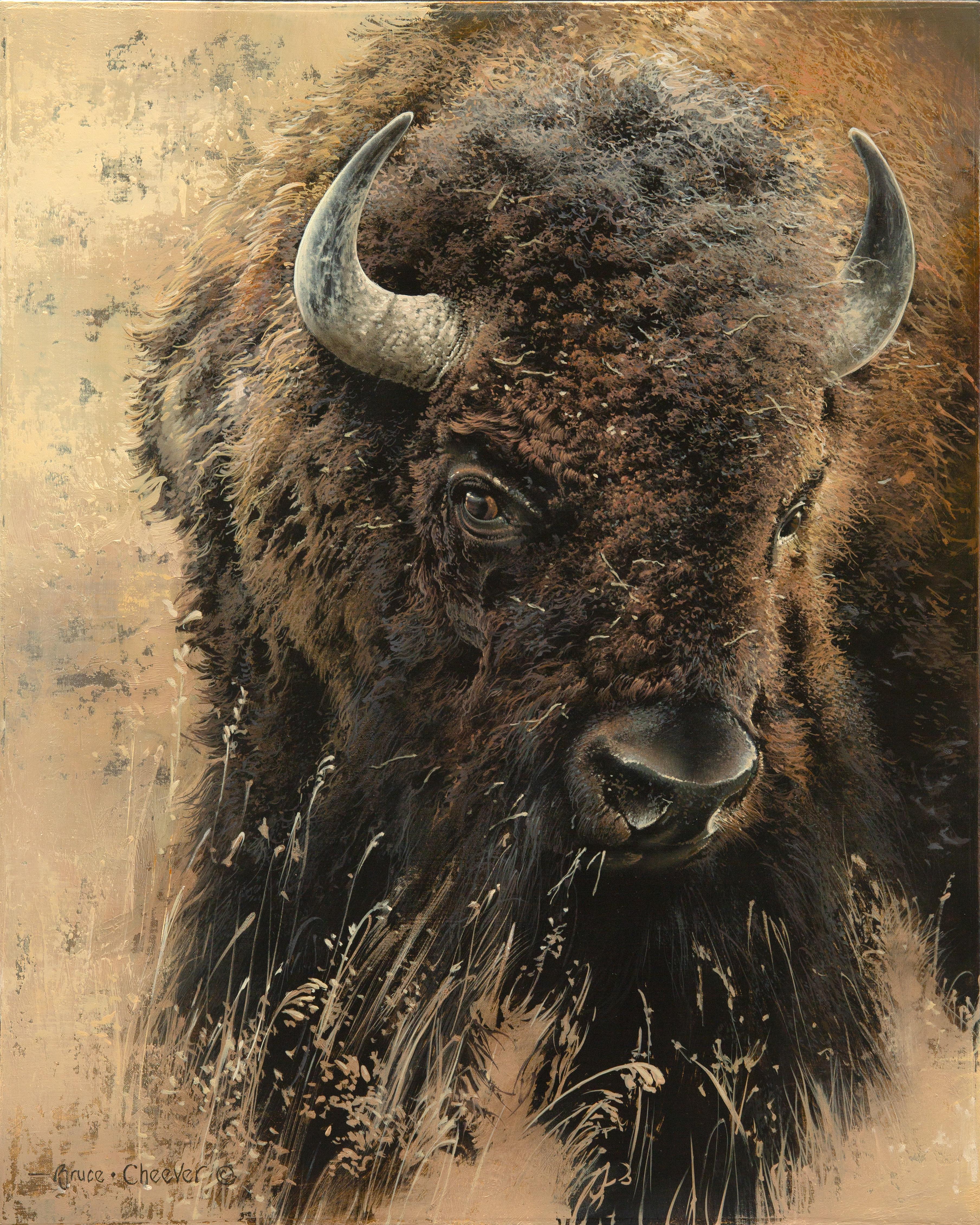 Vagabundo de las llanuras - Painting Realista de Bruce Cheever