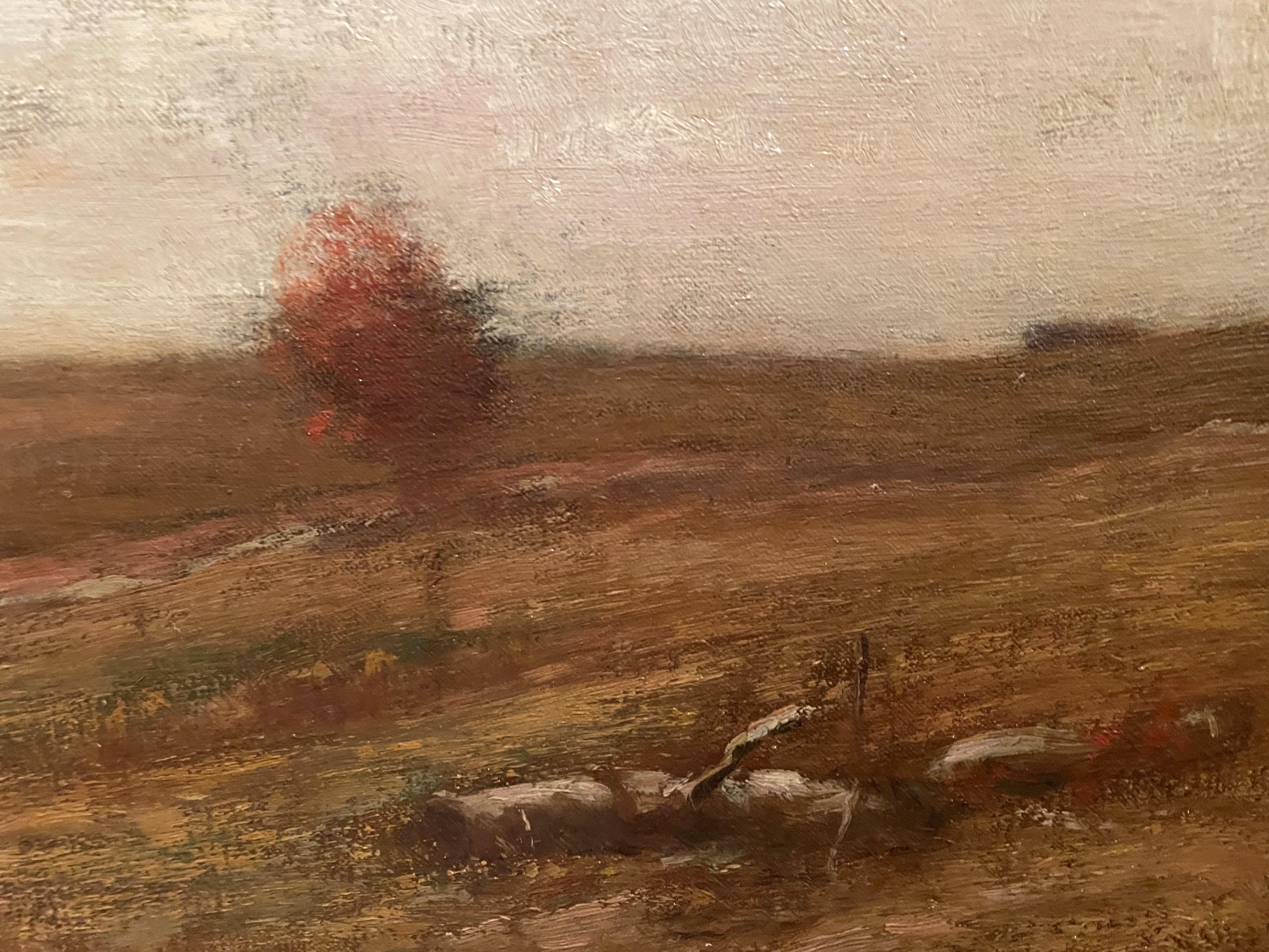 Bruce Crane (1857 - 1937)
November
Oil on canvas
25 x 30 inches
Signed lower right

Robert Bruce Crane was an American painter. He joined the Lyme Art Colony in the early 1900s. His most active period, though, came after 1920, when for more than a