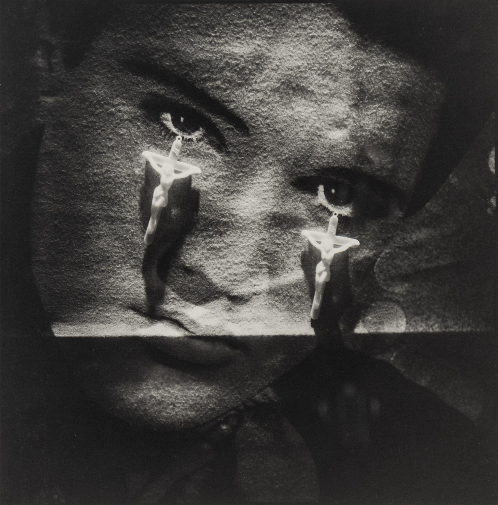 Black and White Photograph Bruce Cratsley - Larmes d'Elvis