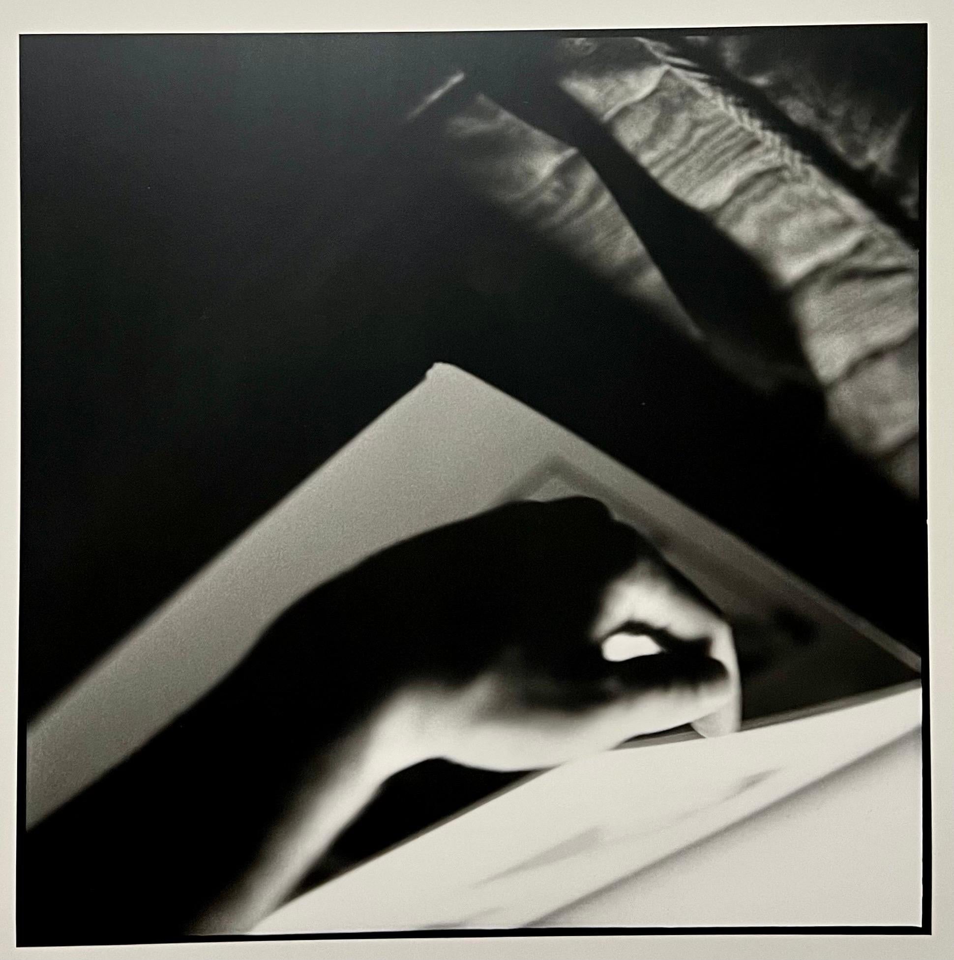 Bruce Cratsley, American (1944-1998)
Vintage gelatin silver print
Lifting Hand (Scot) Chez Moi
A surrealist image of a hand with a light study
Hand signed, titled and dated 1986-1988 verso
image (each): 15 1/4 x 15 1/4 inches, matted to 24 X 20