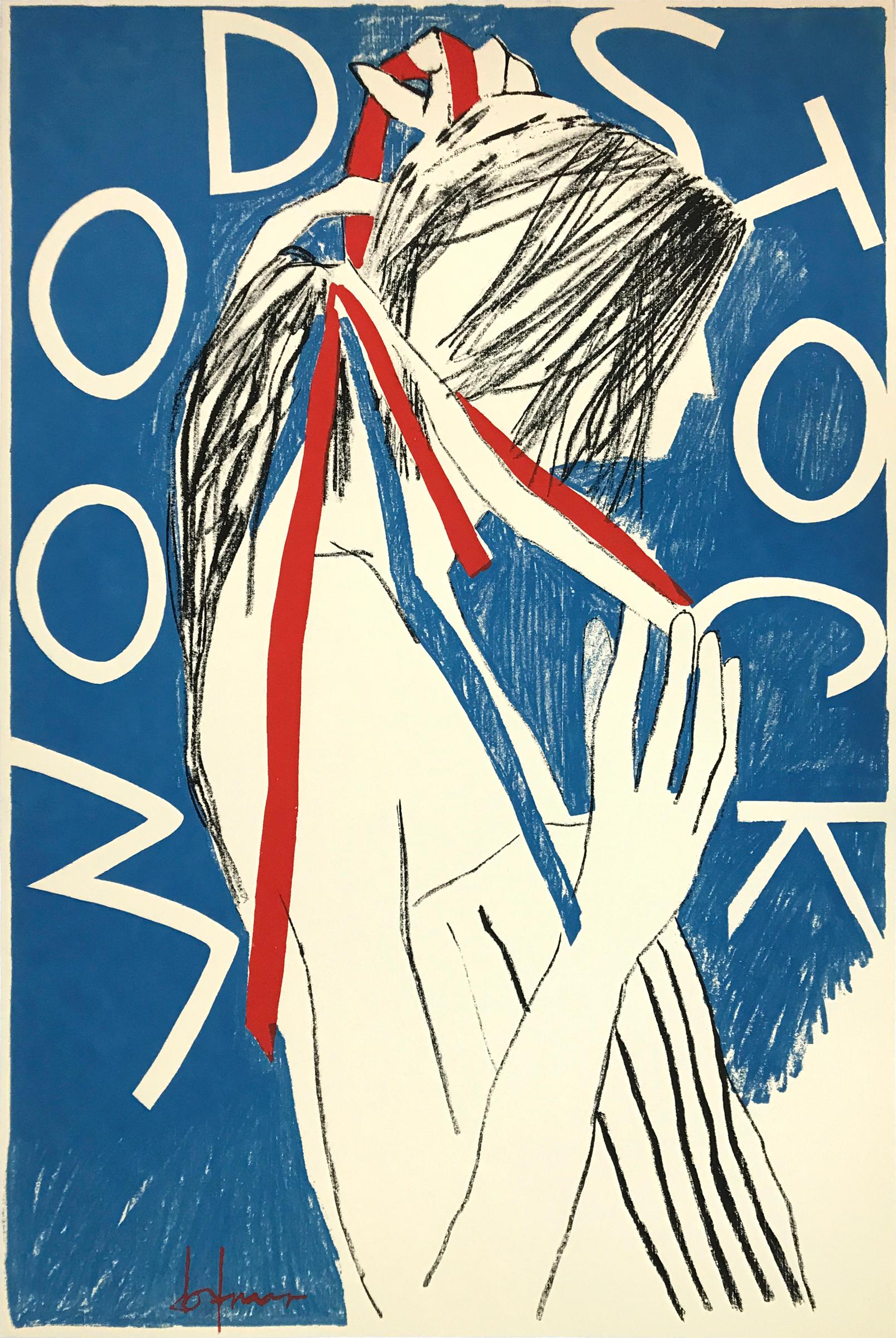 The Woodstock-Poster von Bruce Dorfman, 1968