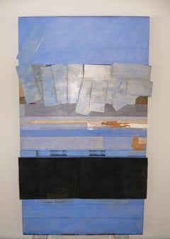 Bruce Dorfman Arezzo Mixed-Media Collage Painting