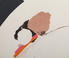 Jacopo's Woman, Abstract Expressionist Embossed Lithograph by Bruce Dorfman