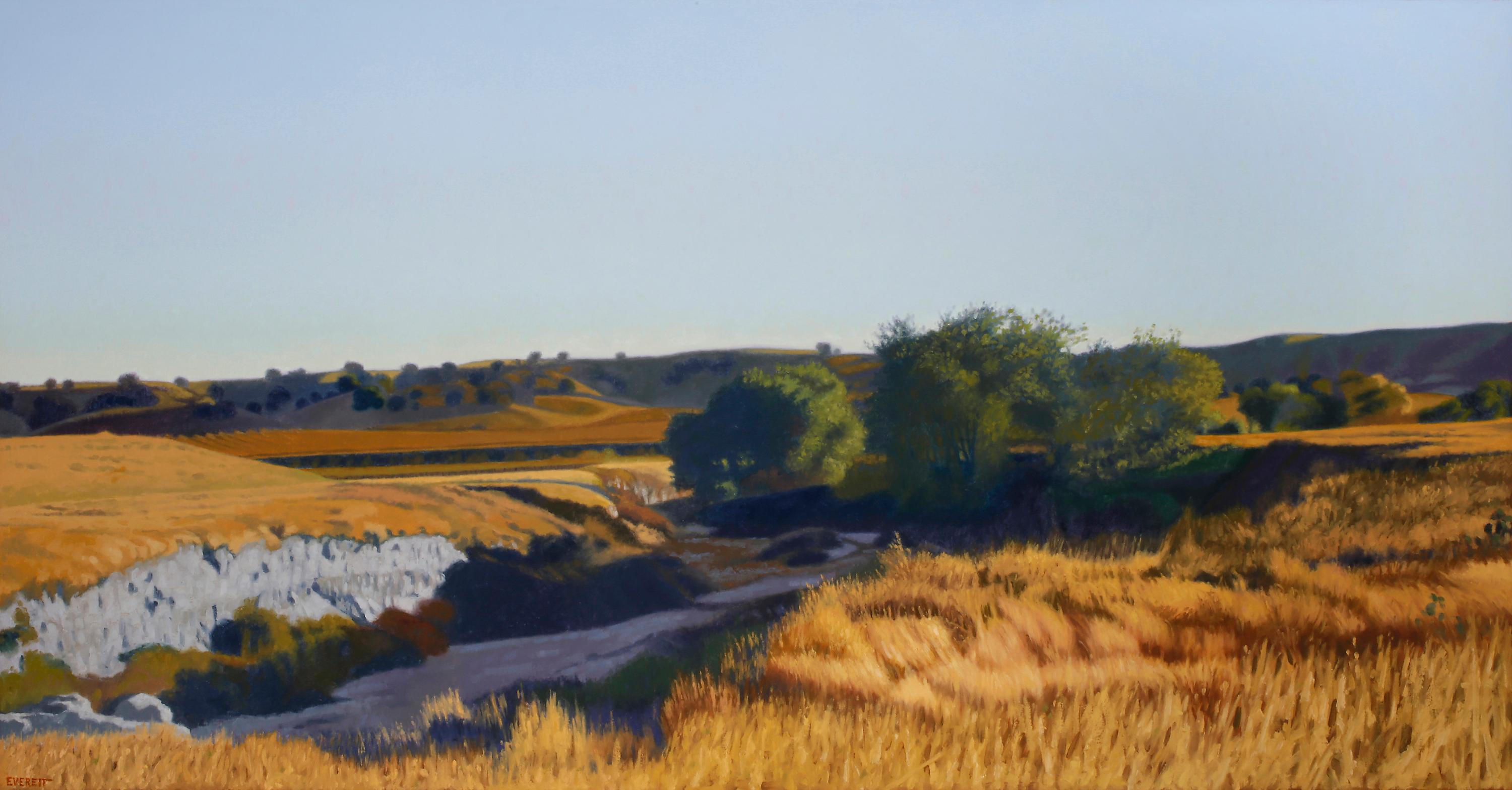 Bruce Everett Landscape Painting - Shell Creek
