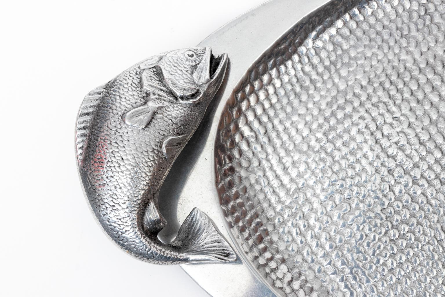 Bruce Fox Design Wiltonware Fish Serving Platter In Good Condition In Stamford, CT