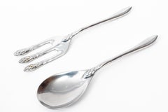 Bruce Fox Wiltonware Bowl with Utensils