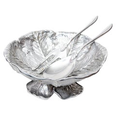 Bruce Fox Wiltonware Bowl with Utensils