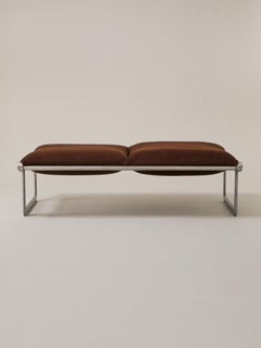 Bruce Hannah and Andrew Morrison for Knoll Bench in Chocolate Cashmere