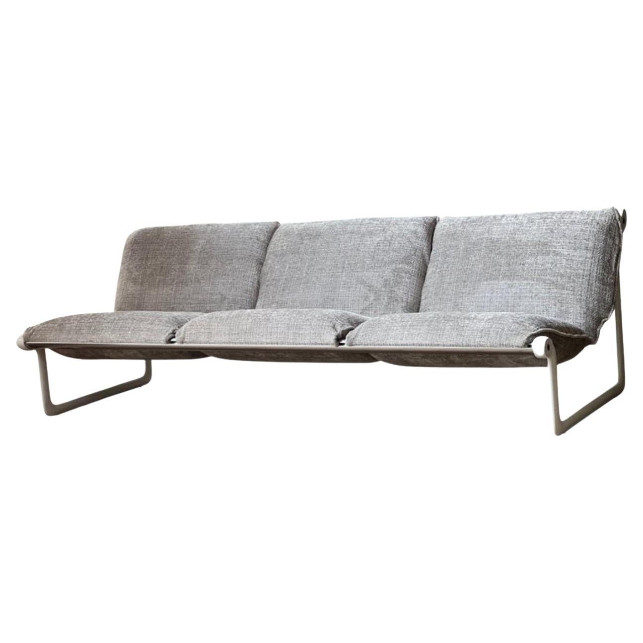 Bruce Hannah and Andrew Morrison for Knoll Int. Three-Seater Sofa For Sale