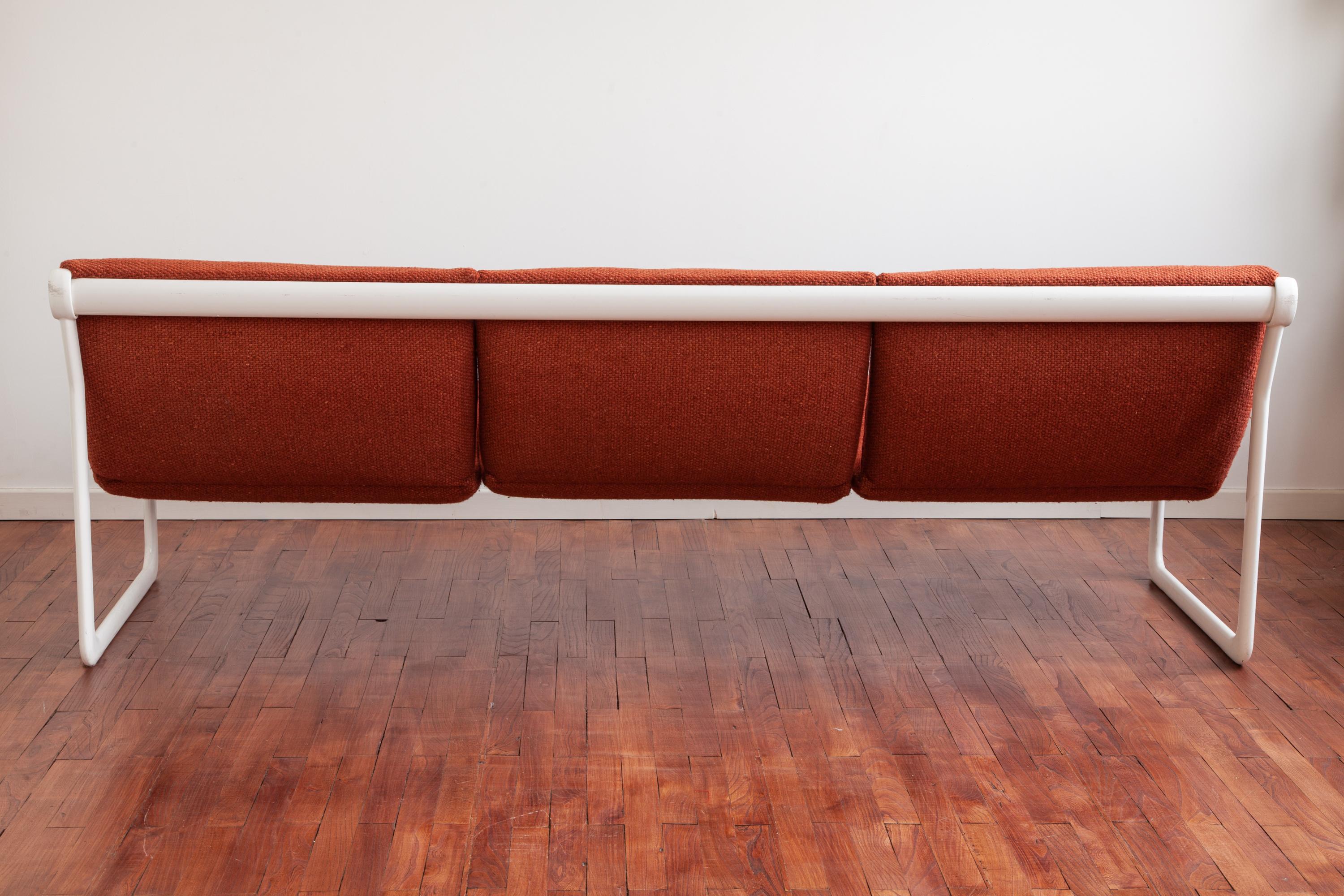 Mid-Century Modern Bruce Hannah et Andrew Morrison pour Knoll Canapé canapé design:: 1970