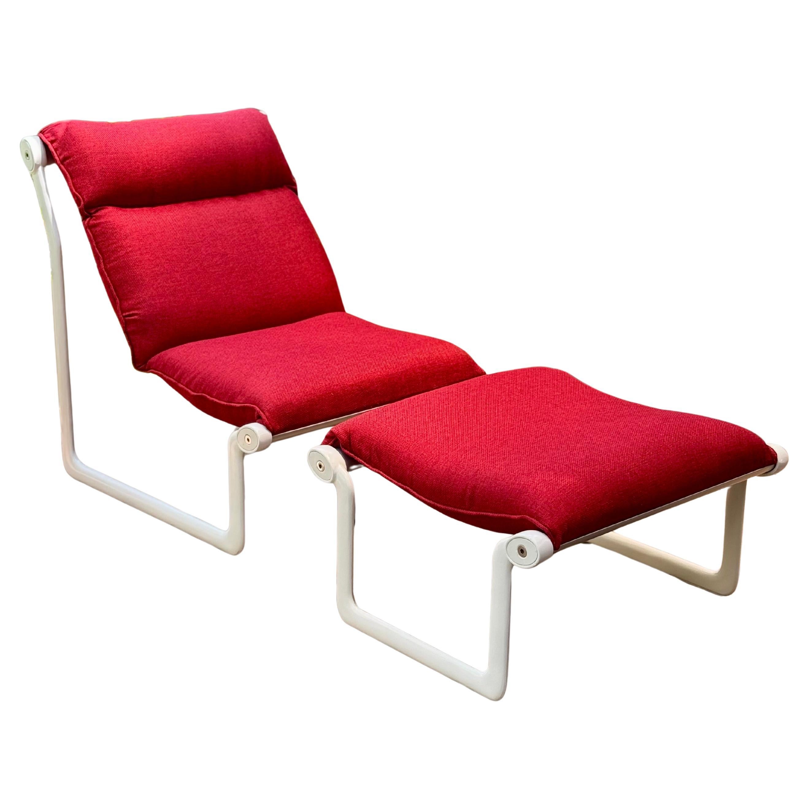 Bruce Hannah and Andrew Morrison, Knoll Int. Lounge Chair and Ottoman