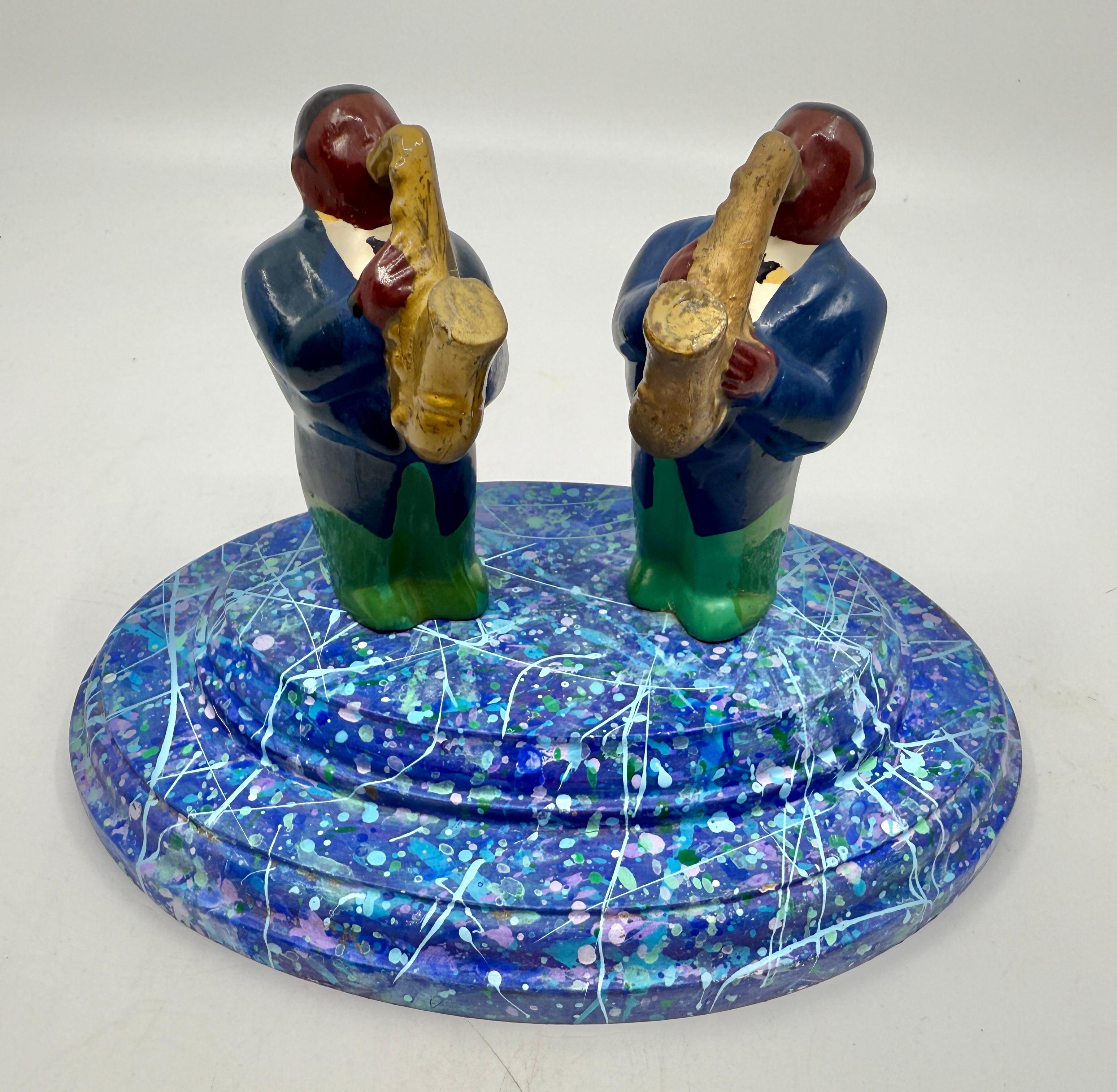 Bruce Houston Saxophone Players Miniature 1997 For Sale 9