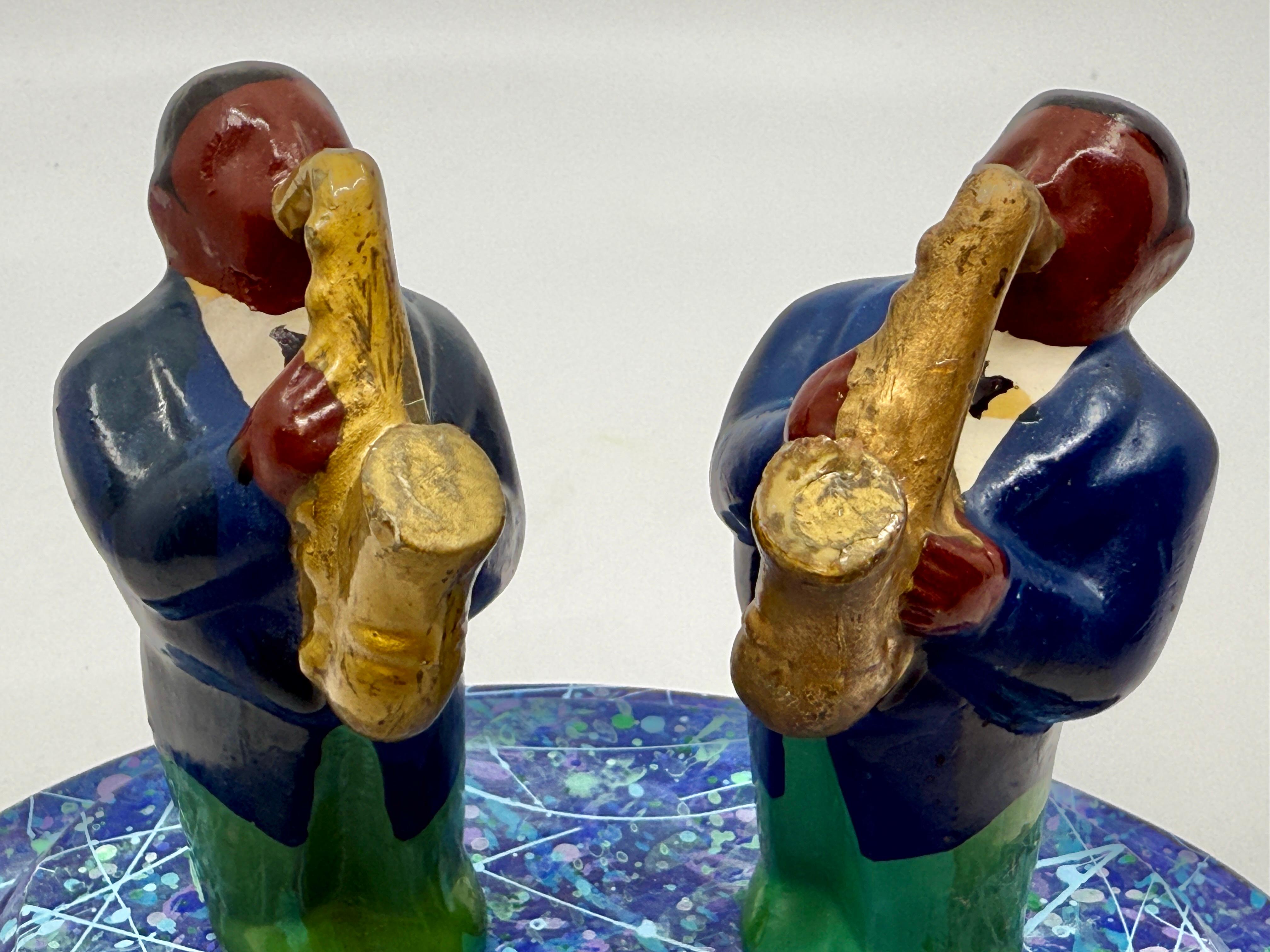 Bruce Houston Saxophone Players Miniature 1997 For Sale 2