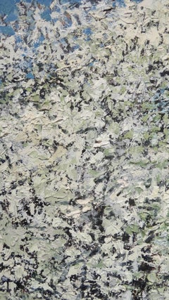 Bruce Killeen (1926-2014) English IMPRESSIONIST Oil Painting FLOWERING HAWTHORNS