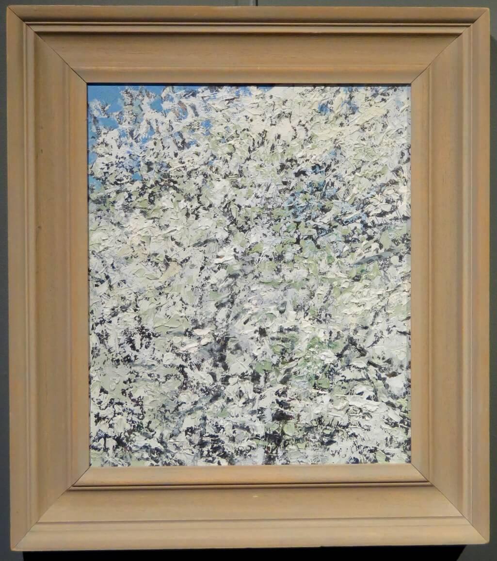 Bruce Killeen (1926-2014) English IMPRESSIONIST Oil Painting FLOWERING HAWTHORNS 6