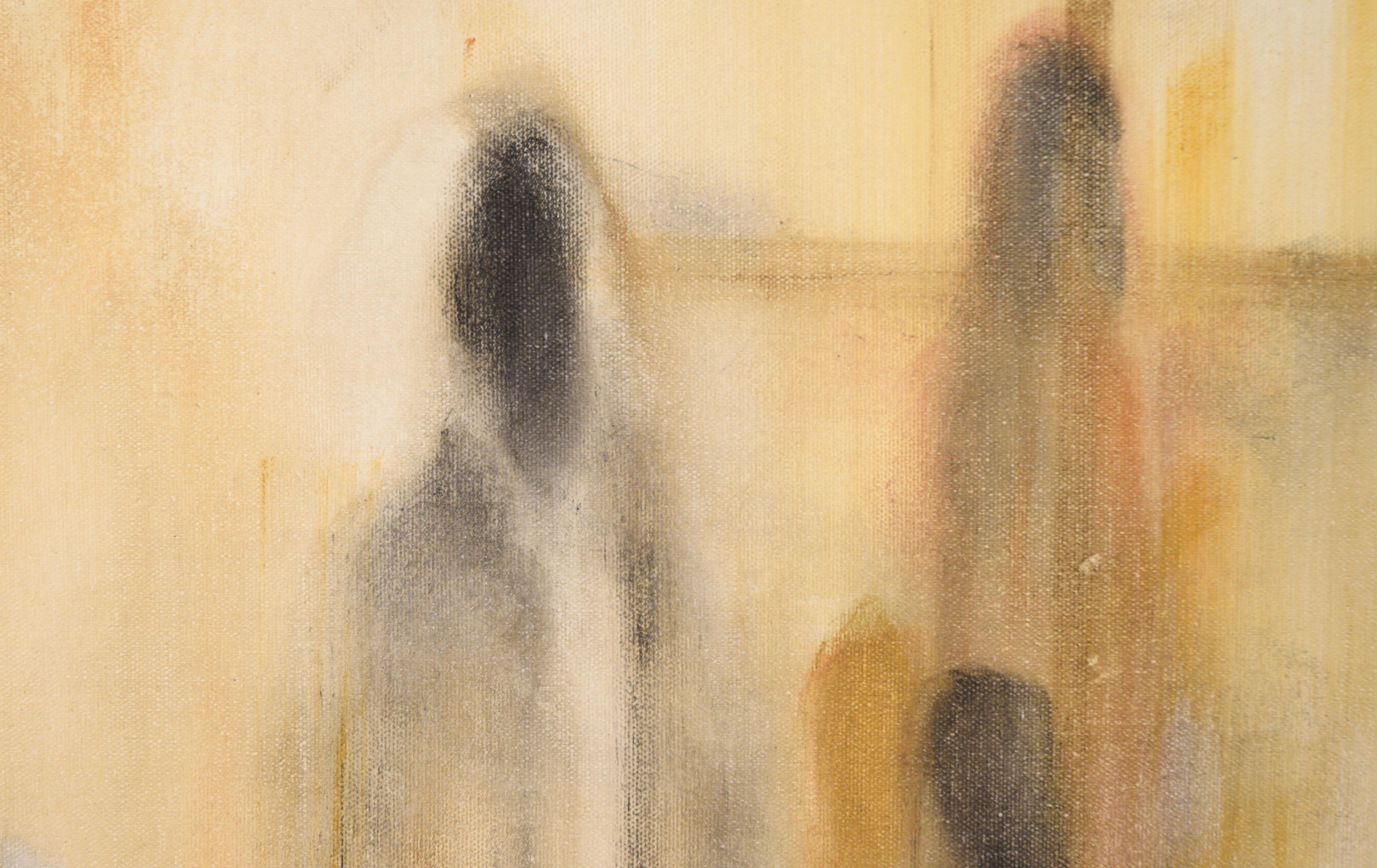 Figures in the Mist - Painting by Bruce Killiam