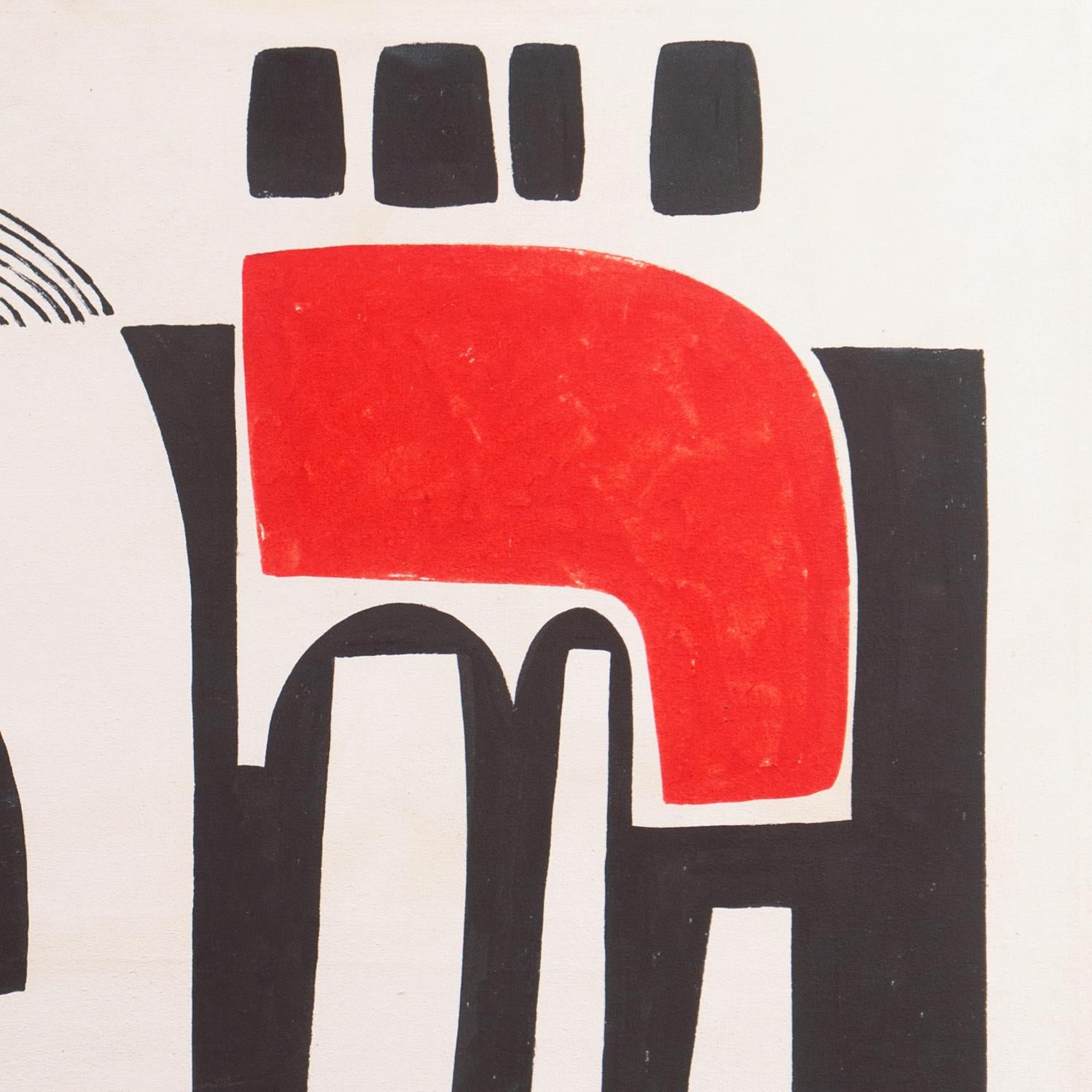 Gran abstracto de la bahía