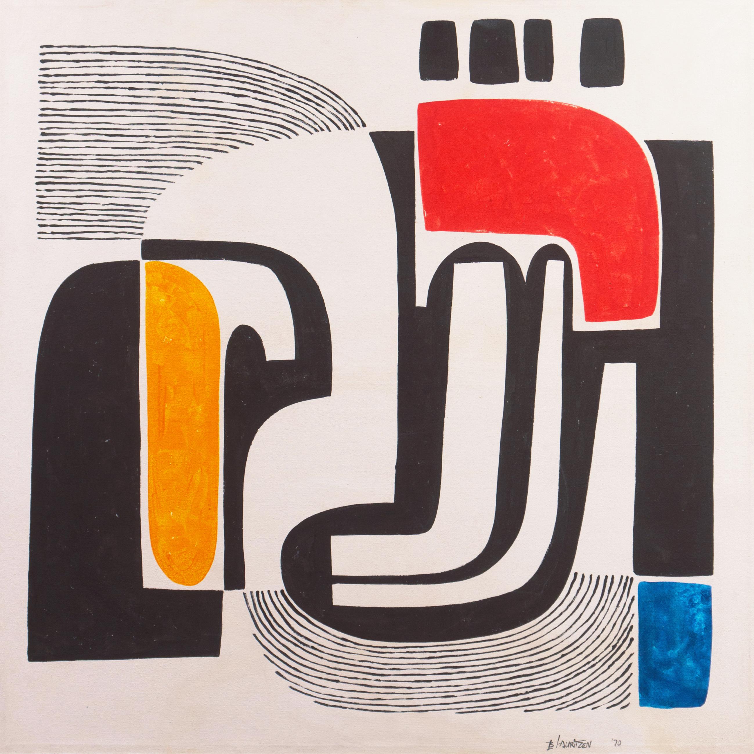 Gran área de la bahía abstracta