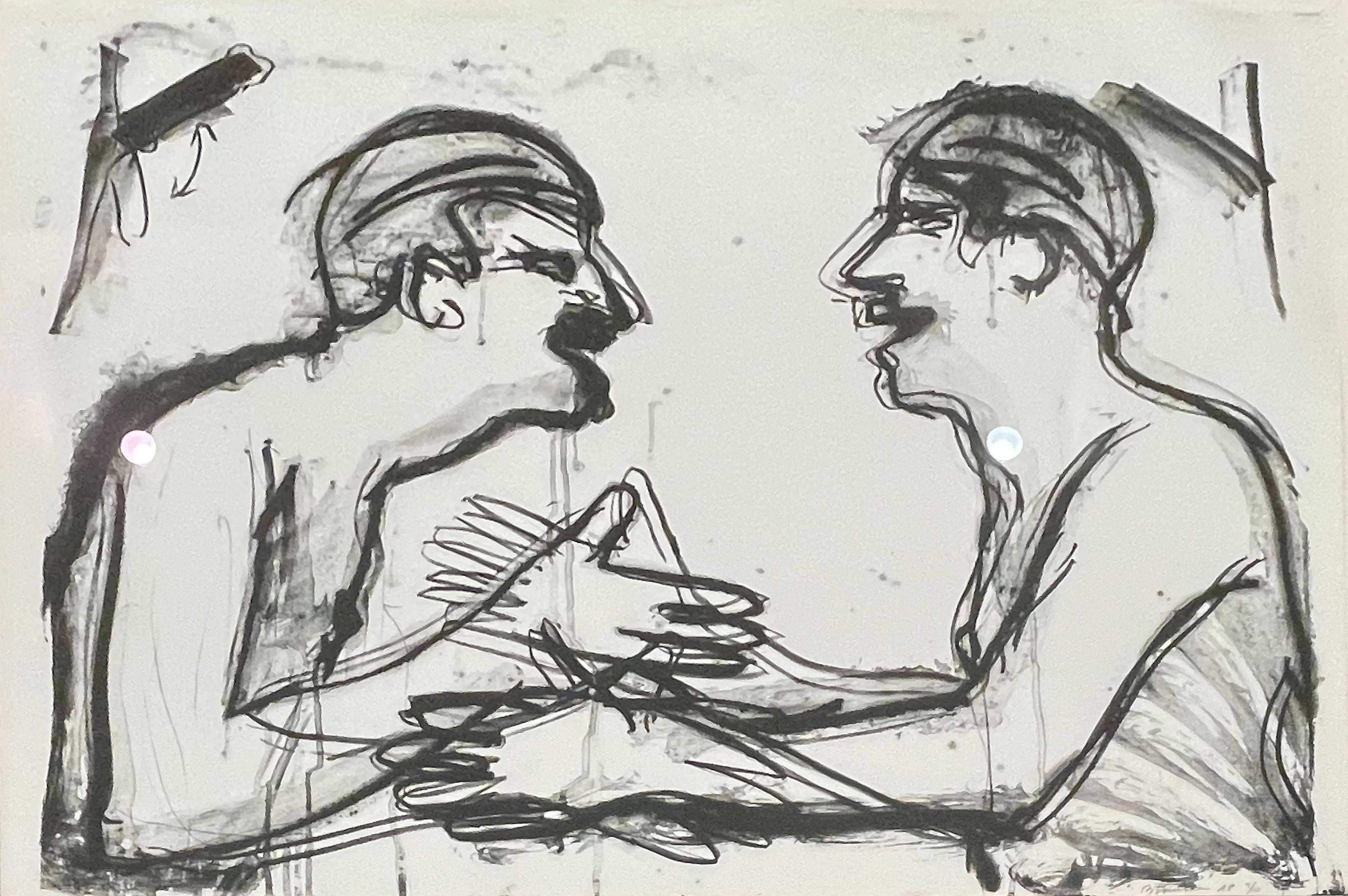 Dedos y Agujeros (Blanco y Negro)