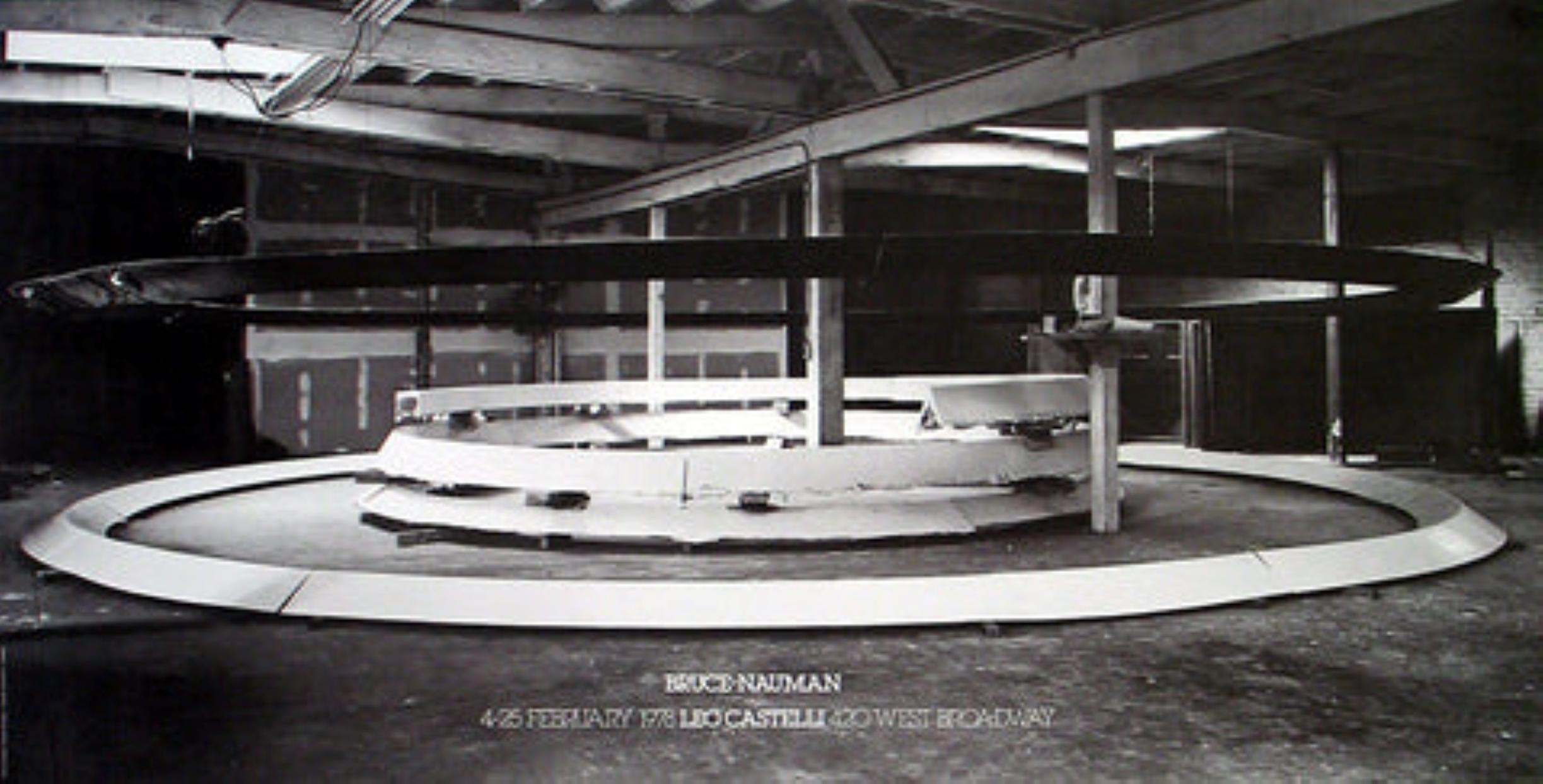 Installation de Bruce Nauman chez Leo Castelli en vente 3