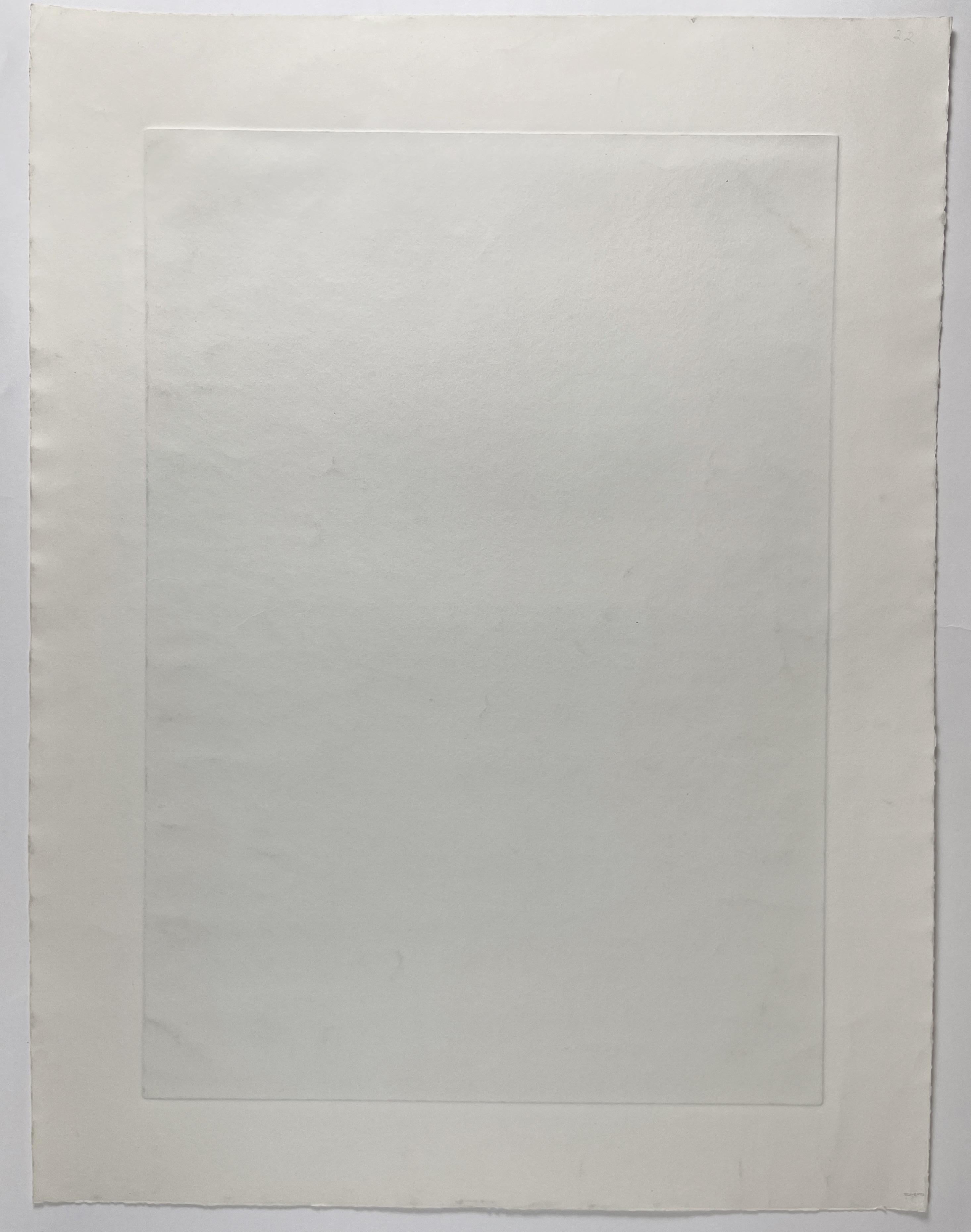 Untitled by Bruce Nauman abstract black and white drypoint etching 70s For Sale 6