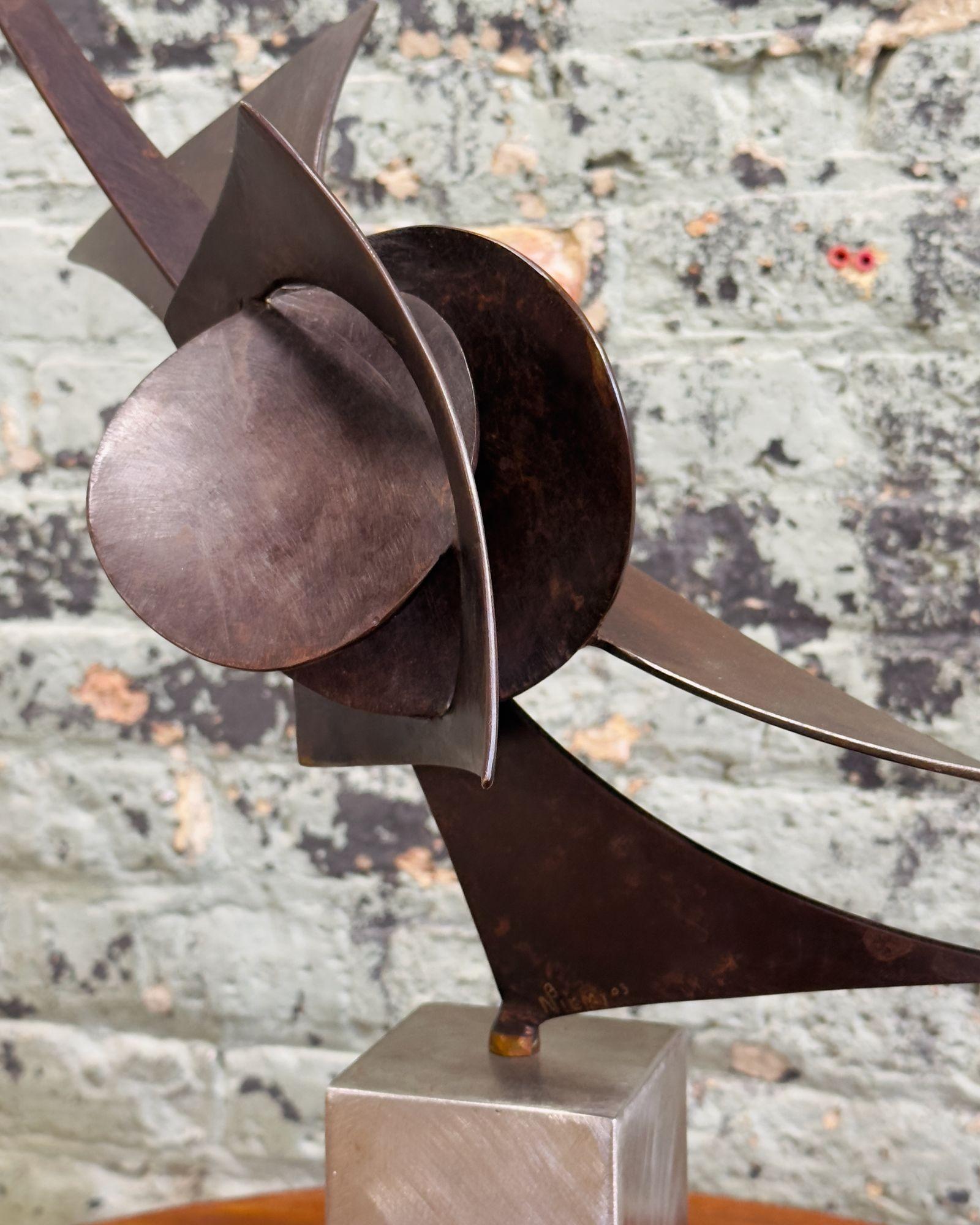 XXI secolo e contemporaneo Bruce Niemi Scultura in bronzo firmata, 2003 in vendita