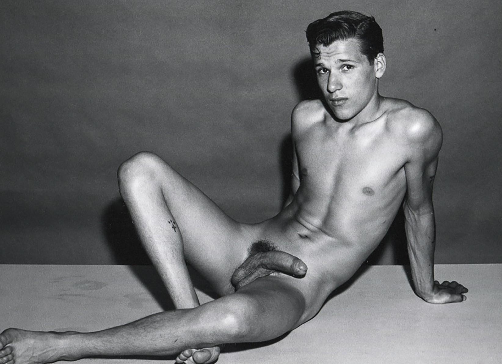 Jim Manning (Reclining Arms Behind Back), Male Nude Physique Photography For Sale 1