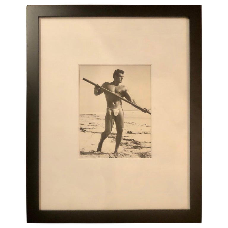 Bruce of LA 1950s Original Male Physique Photograph For Sale