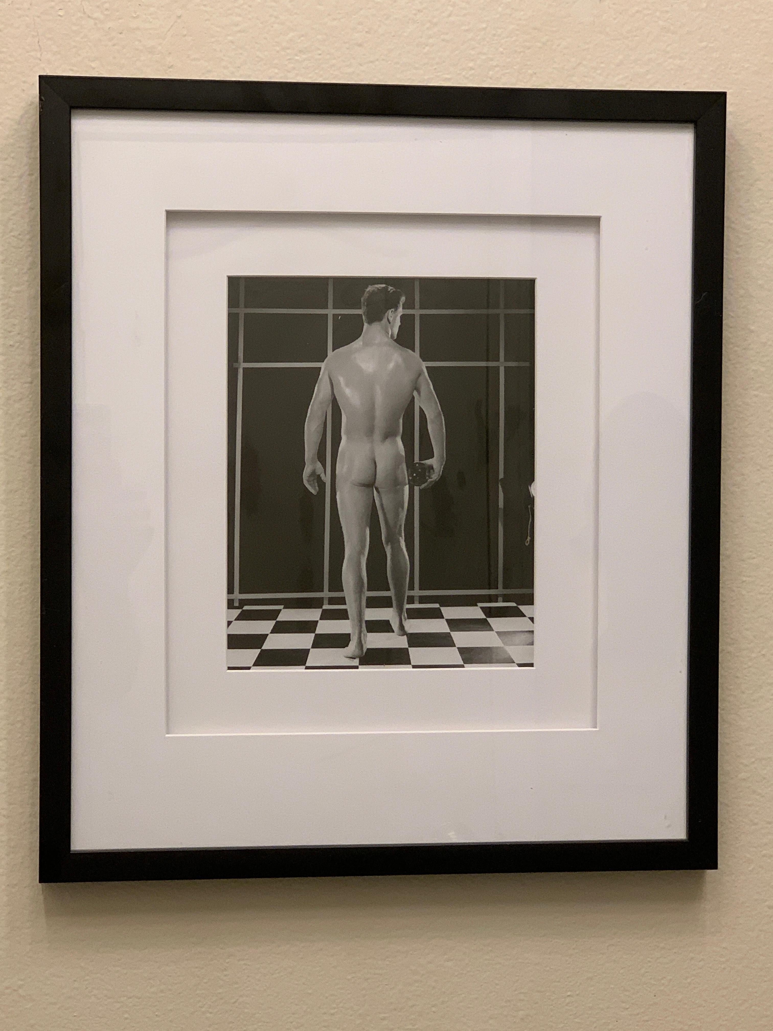 Mid-Century Modern Bruce of L.A. (Bruce Bellas) Original 1950s Studio Photograph Male Nude en vente