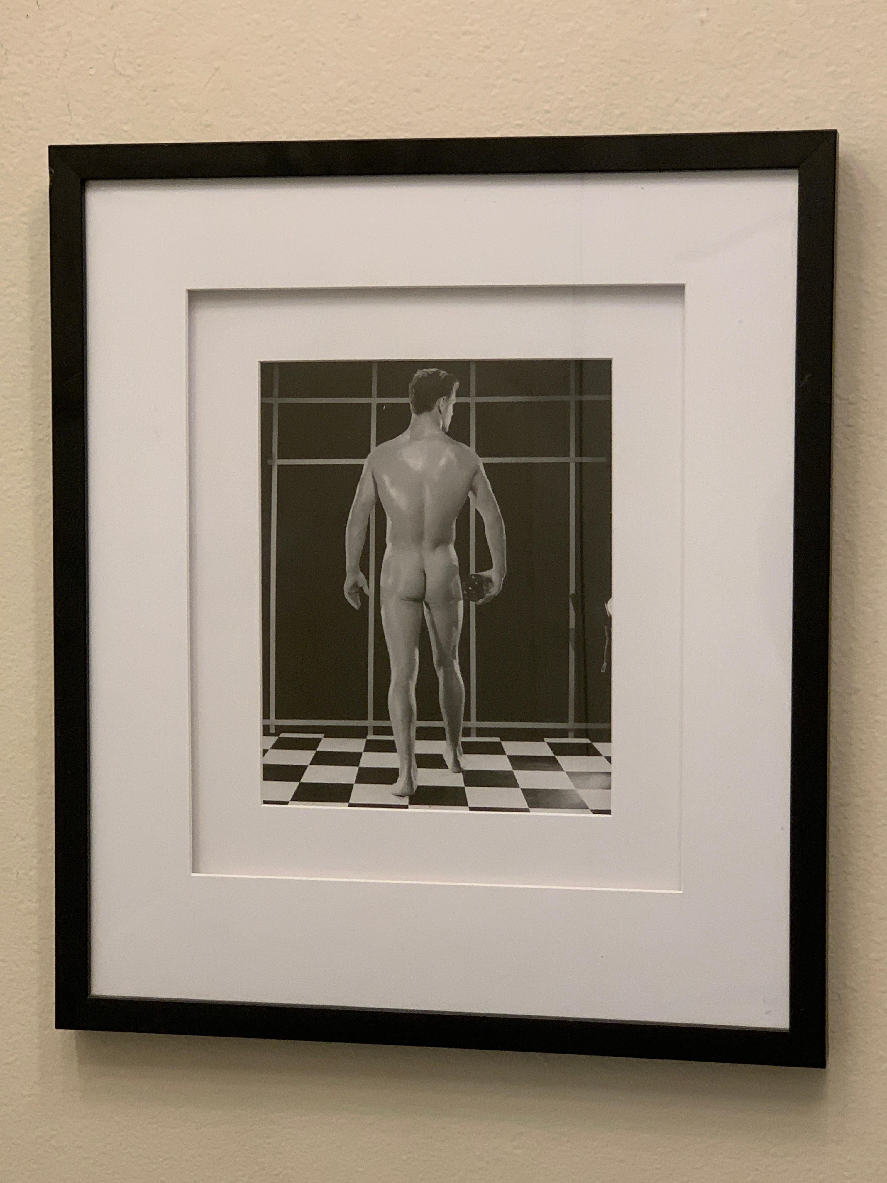 Mid-20th Century Bruce of L.A. (Bruce Bellas) Original 1950s Studio Photograph Male Nude For Sale