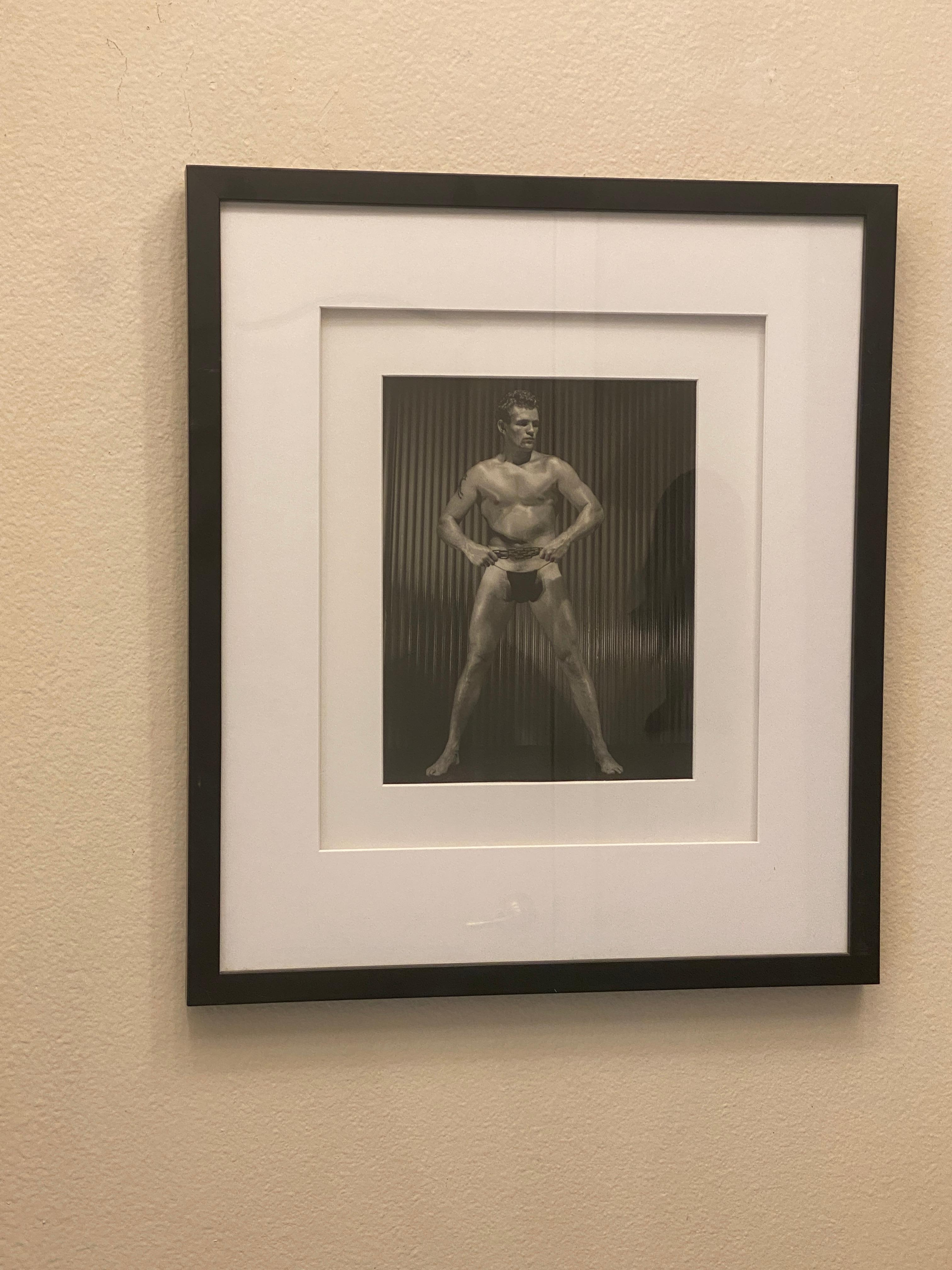 Mid-Century Modern Bruce of L.A. (Bruce Bellas) Original 50s Male Nude Photograph Masculine Model For Sale