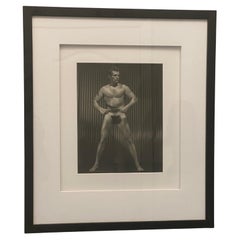 Retro Bruce of L.A. (Bruce Bellas) Original 50s Male Nude Photograph Masculine Model